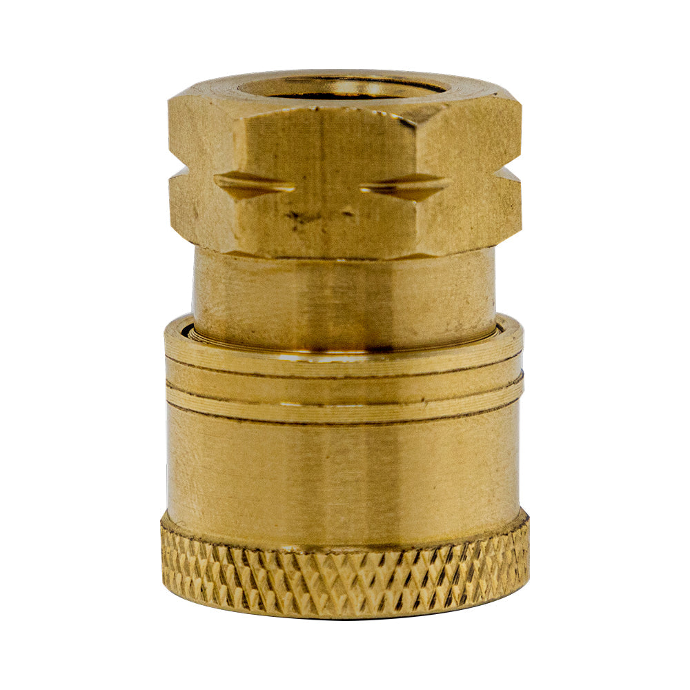 BE 85.300.102 Coupler 1/4 Inch QC FNPT Brass