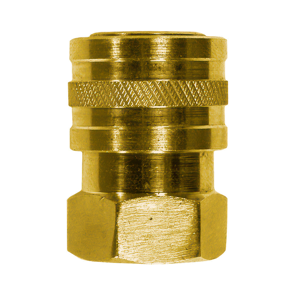 BE 85.300.103 Coupler 3/8 Inch QC FNPT Brass