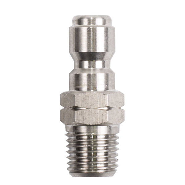 PLUG, 3/8"QD MNPT SS - 85.300.105S