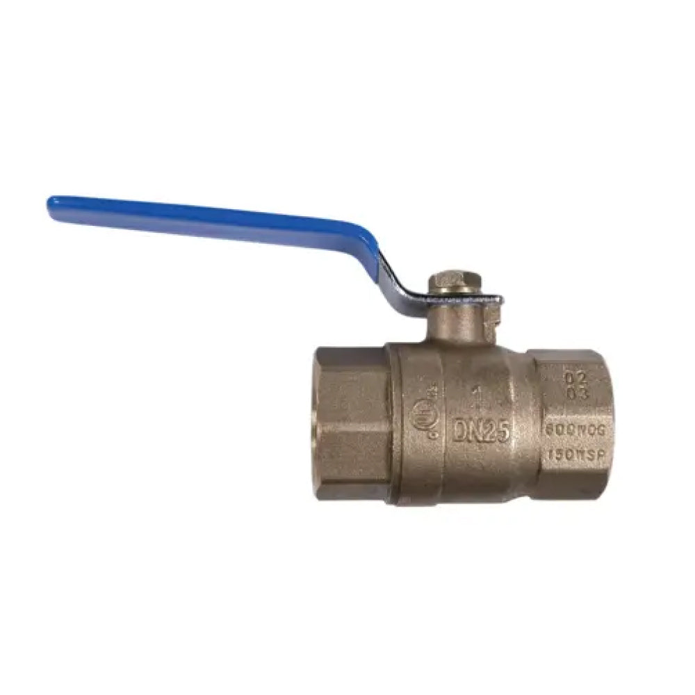 BE 91.000.003 Ball Valve, Brs 1/2"FNPT
