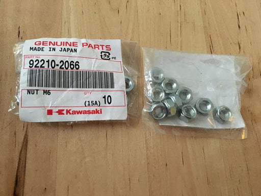 KAWASAKI 92210-2066 NUT,M6