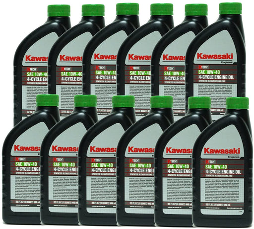 Kawasaki 99969-6296 10W40 4-Cycle Engine Oil 12PK