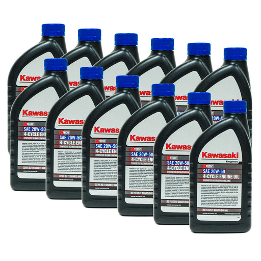 Kawasaki Engines 99969-6298-12 20W-50 Motor Engine Oil Quart 4-Cycle K-Tech