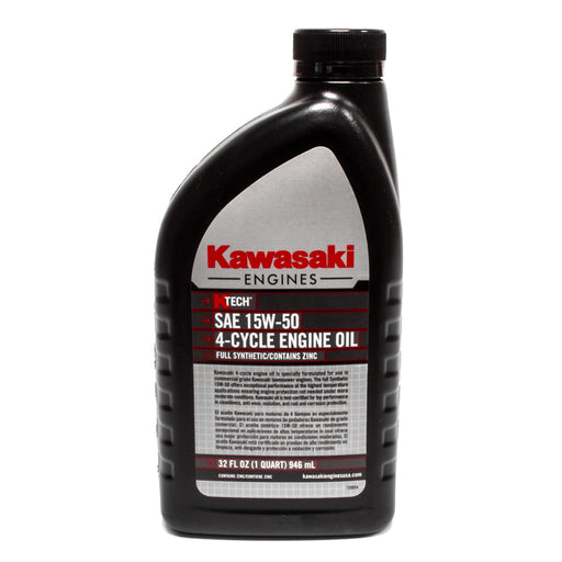 Kawasaki 99969-6501 Full Synthetic SAE 15W-50 4-Cycle Engine Oil