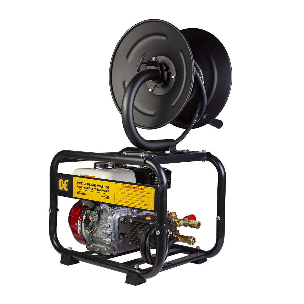 BE B3165HRAS PW, Gas 196CC, 3100PSI@3.1GPM, Roll-Cage