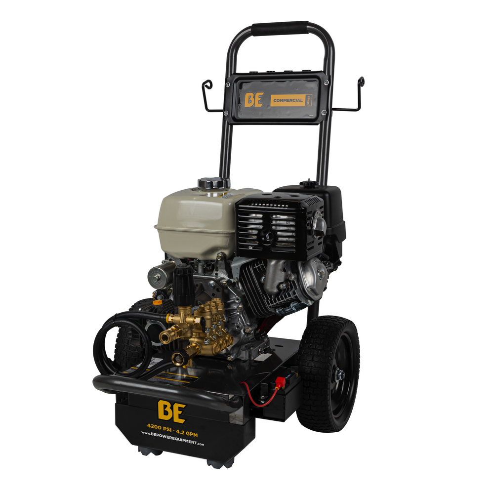 BE B4213HESCS PW, Gas; 389CC E-Start, 4200PSI@4.2GPM, SS