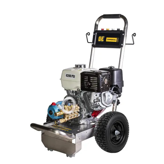 BE 4200 Psi 3.9 Gpm Gas Pressure Washer With Honda Gx390 Engine And Cat Triplex Pump