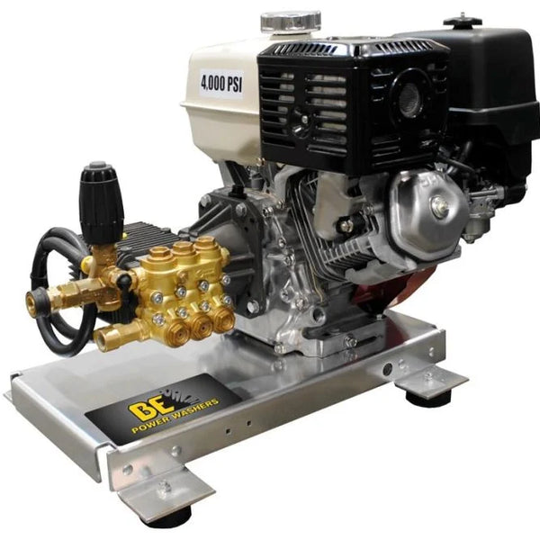 BE PBP0044S Pressure Washer 4000 PSI 4 GPM 389cc Honda Engine