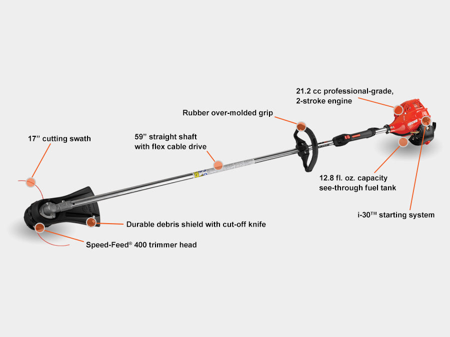 Echo PET0058S Curved Shaft Trimmer