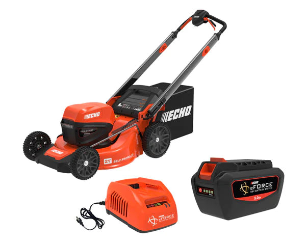 Echo ECQW-DLM-2100SPC2 56 Volt Self-Propelled Lawn Mower With 5AH Battery And Charger