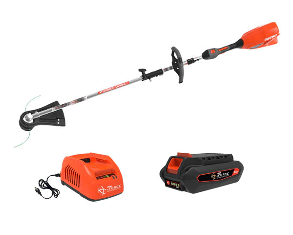 Echo ECQW-DPAS-2100SBC1 56 Volt 16 Inch Pro Attachment Series Trimmer With 2.5AH Battery And Charger