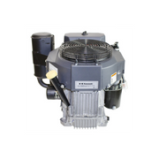 Kawasaki FH580V-GS20-S Vertical 19 HP V-Twin OHV KAI Engine ES 15amp 1" x 3-5/32"
