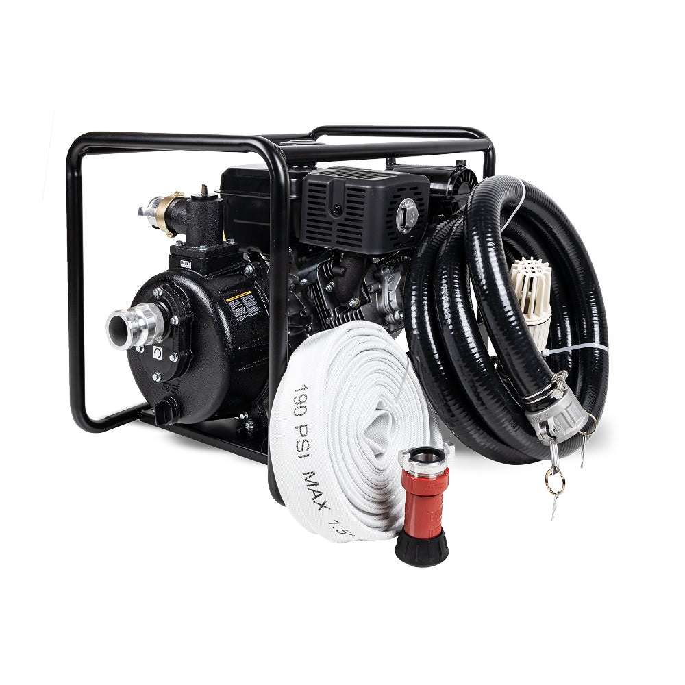 BE HPFK-2014VR Water Pump, High Pressure, 2", Industrial, Vang.