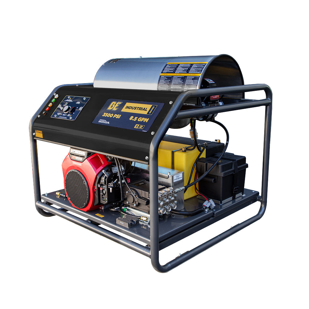 BE HW3524HG12V PW, Hot, 3500PSI, 5.5GPM