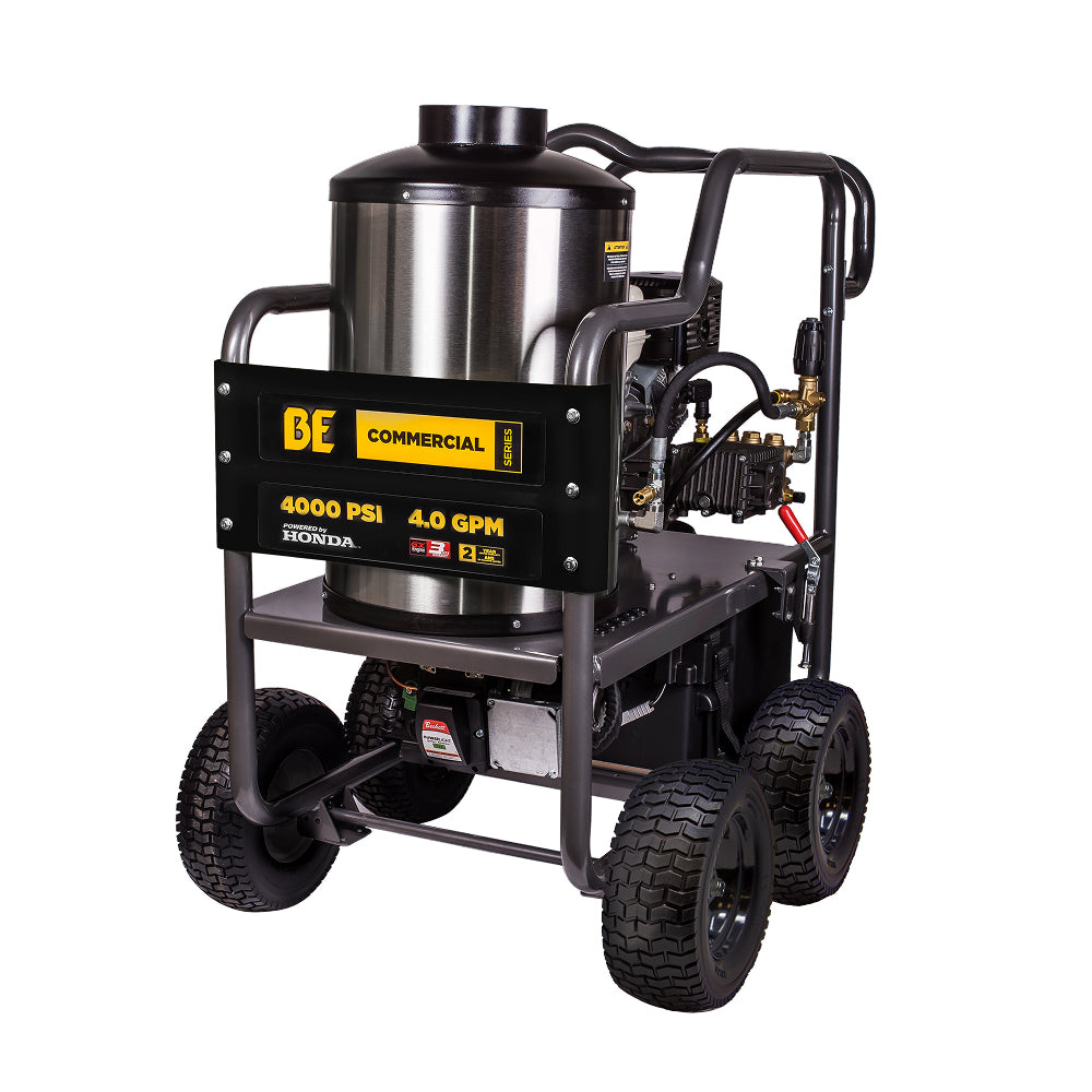 BE HW4013HG PW,Hot 4000PSI, 4GPM, Yellow