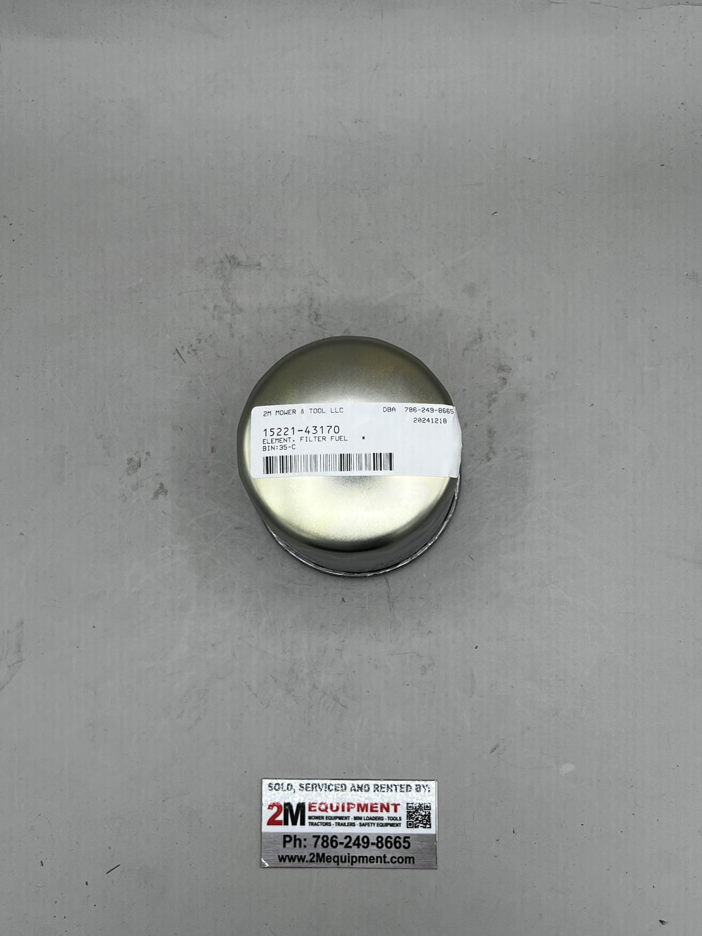 Kubota 15221-43170 Fuel Filter Element