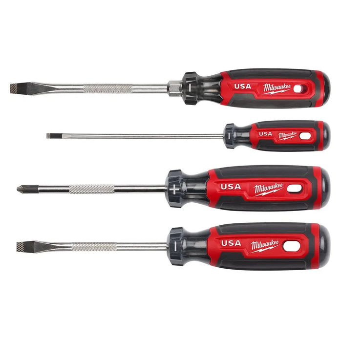 Milwaukee 4PC Cushion Grip Screwdriver Set (USA) MT200-4