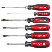 Milwaukee 6PC Cushion Grip Screwdriver Set (USA) MT200-6