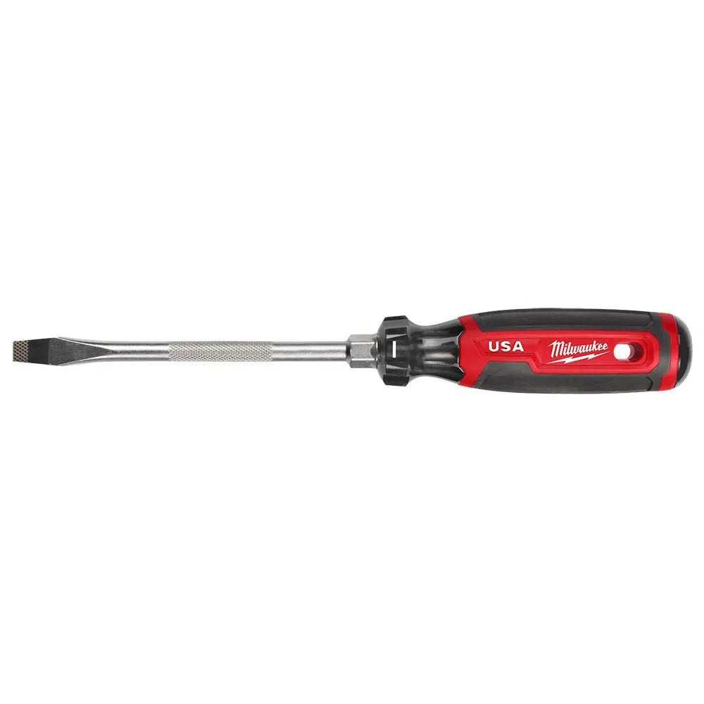 Milwaukee 5/16" Slotted 6" Cushion Grip Screwdriver (USA) MT207