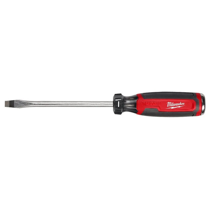 Milwaukee 5/16" Slotted 6" Cushion Grip Demolition Screwdriver (USA) MT208