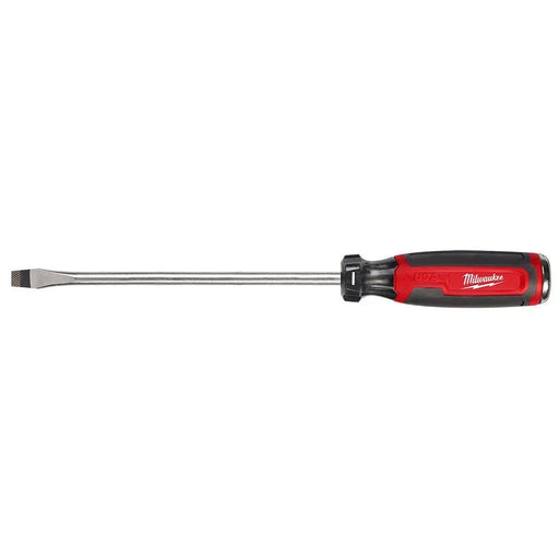 Milwaukee 3/8" Slotted 8" Cushion Grip Demolition Screwdriver (USA) MT210