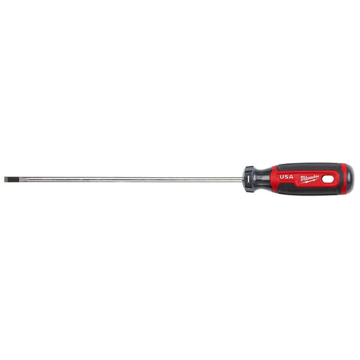 Milwaukee 3/16" Cabinet 8" Cushion Grip Screwdriver (USA) MT213