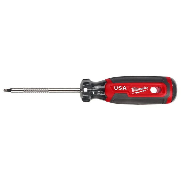 Milwaukee #1 Square 3" Cushion Grip Screwdriver (USA) MT217