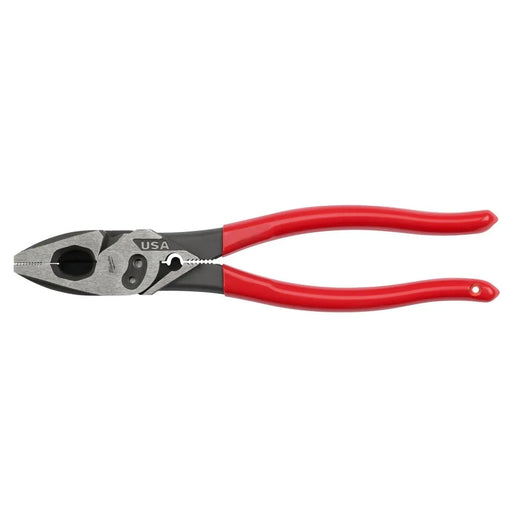 Milwaukee 9" Lineman's Dipped Grip Pliers w/ Crimper & Bolt Cutter (USA) MT500C