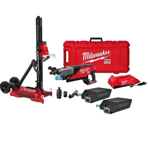 Milwaukee MX Fuel Handheld 6" Core Drill & Rig Kit w/ Stand ONE-KEY MXF301-2CXS