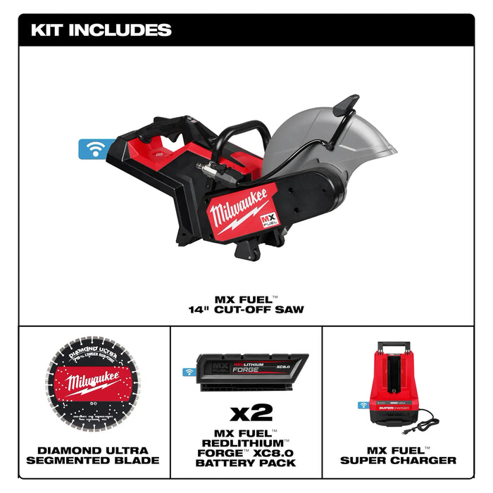 MXF315-2XC FUEL 14" Cut-Off Saw w/ RAPIDSTOP Kit