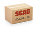 Scag  04001-110  -  BOLT, HEX HEAD, 3/8-16 X 2.00 FULL THD