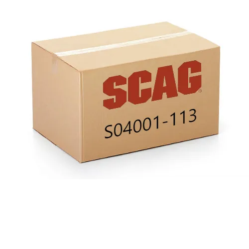 Scag  04001-113  -  BOLT, HEX HEAD, 3/8-16 X 2.00 PL STL