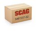 Scag  481537-02  -  COUPLING, 3/8 PIPE TO 1/2" PUSH ON