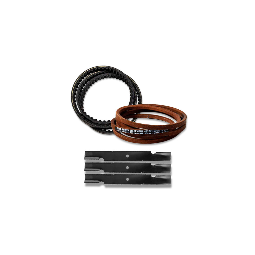 Scag  Cheetah II 61RD Deck Drive Belts & Blade Kit OEM