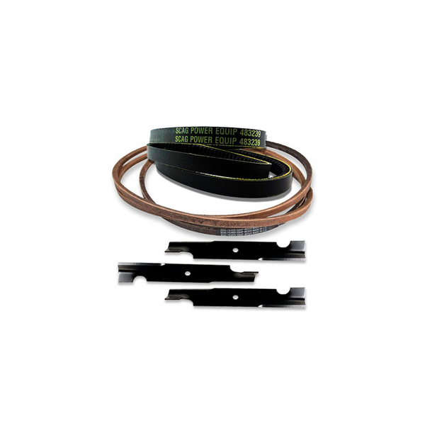 Scag  Tiger Cub 48A Deck Drive Belts & Blade Kit OEM