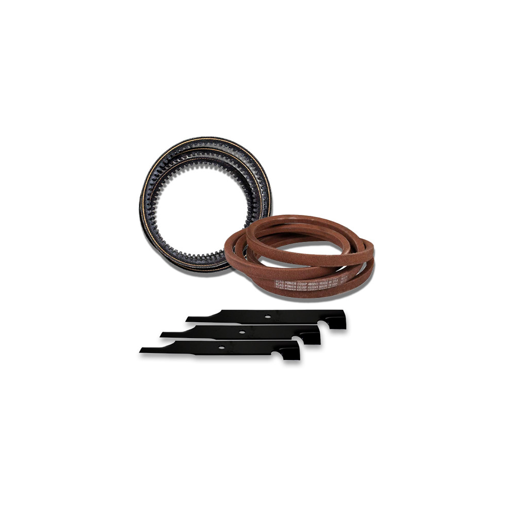 Scag  Tiger Cat II 48V Deck Drive Belts & Blade Kit OEM