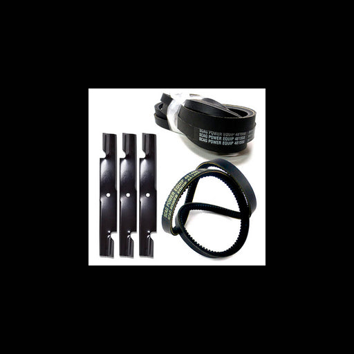 Scag  Turf Tiger 61 and 61V Deck Drive Belts & Blade Kit OEM