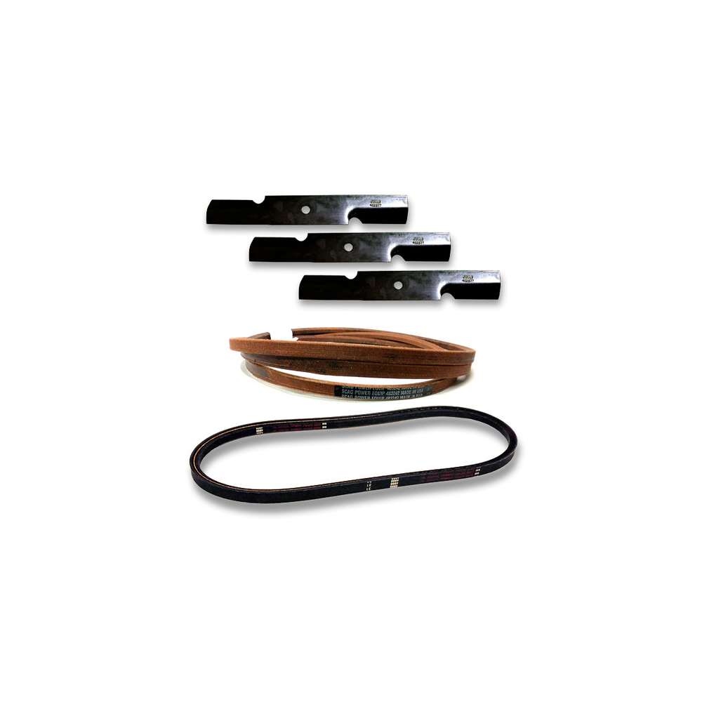 Scag  Wildcat 52V Deck Drive Belts 483242 & Blade Kit OEM
