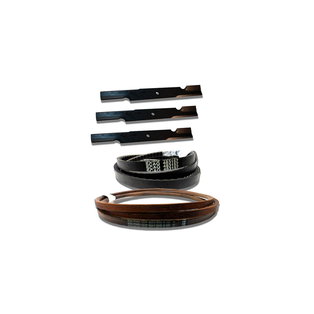 Scag  Wildcat 61V Deck Drive Belts & Blade Kit OEM