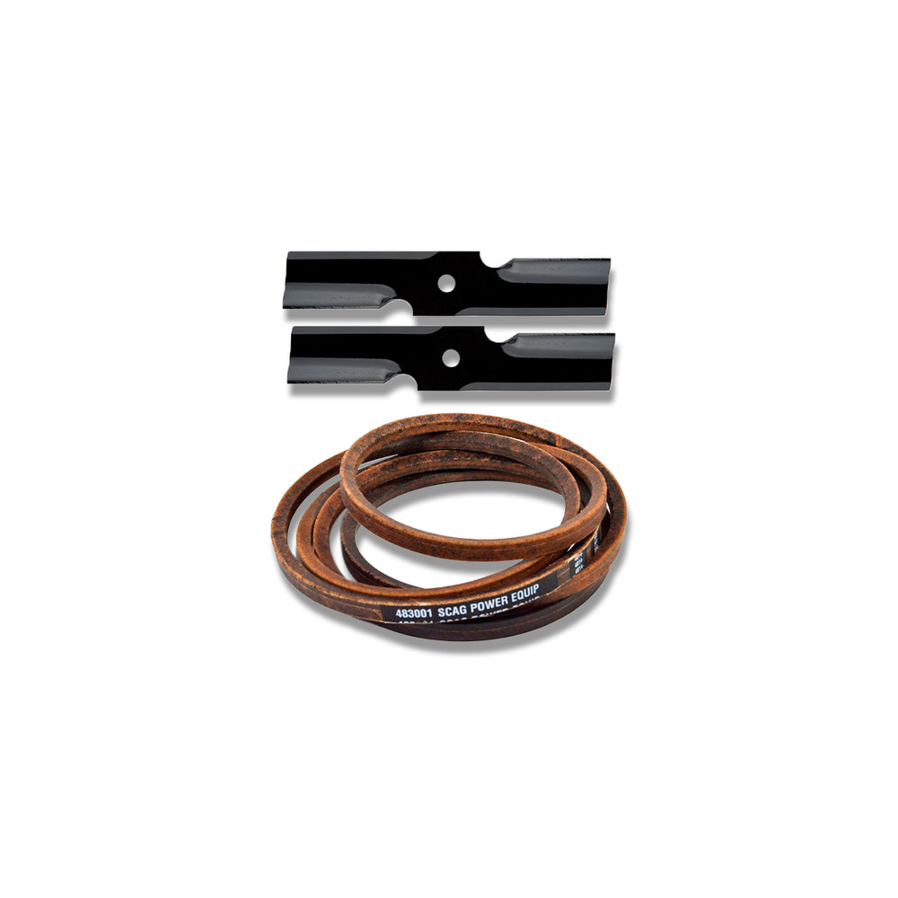 Scag  Walk Behind Lawn Mower 36A Deck Drive Belts & Blade Kit OEM