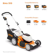 STIHL RMA 510 Promo Kit – Battery-Powered Self-Propelled Lawn Mower Bundle