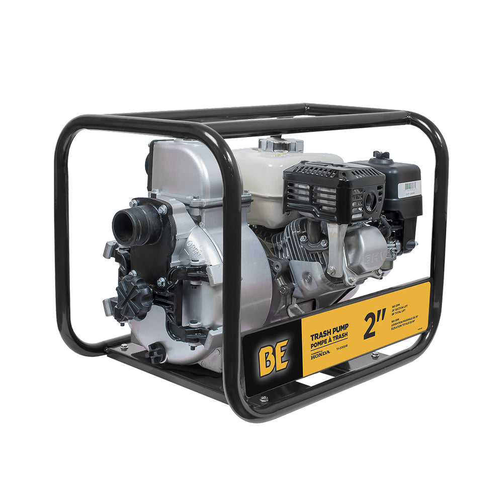 BE TP-2065HR Trash Pump 2" 196CC GX200