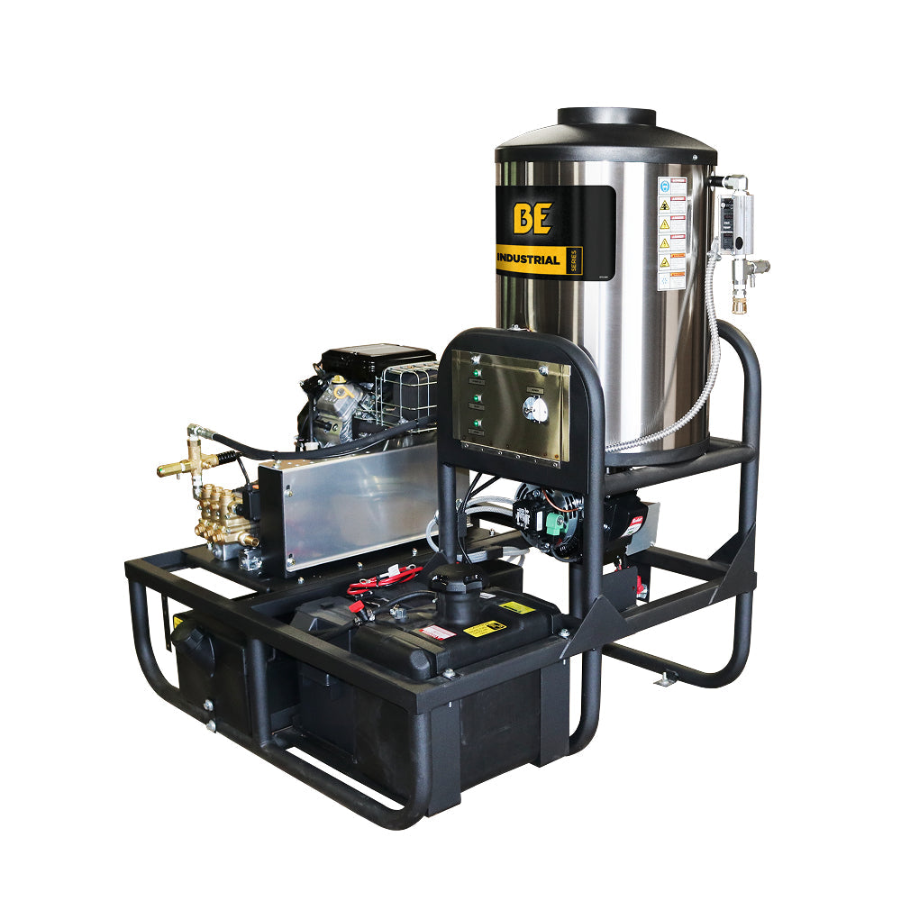 BE Z5535GPBDH HW, Skid, 5.6GPM@3500, 20HP, 147 Coil, Zinger