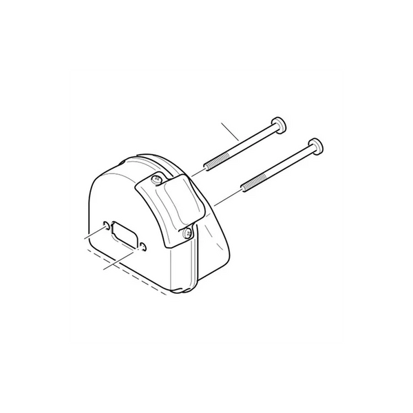 MAKITA 036-174-211 - MUFFLER COMPLETE DCS34 - Authentic OEM part