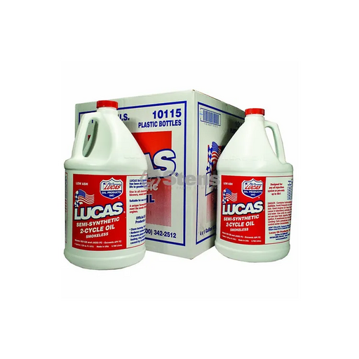 Stens 051-537 - SEMI-SYNTHETIC 2-CYCLE OIL CASE OF 4 1 GALLON BOTTLES