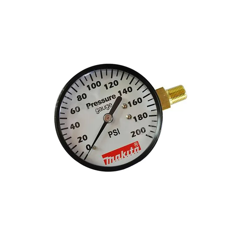 MAKITA 10TT-16 - PRESSURE GAUGE 1/8 IN SIDE MAC5501G - Authentic OEM part
