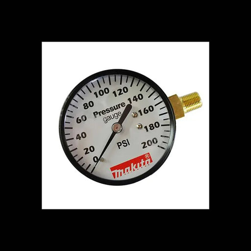 MAKITA 10TT-16 - PRESSURE GAUGE 1/8 IN SIDE MAC5501G - Authentic OEM part