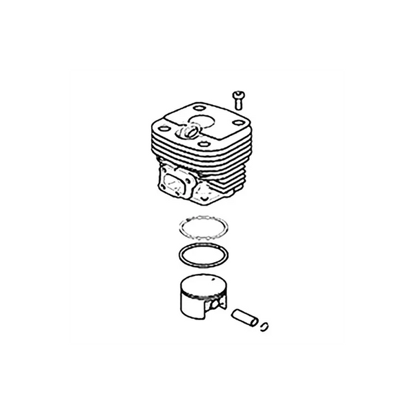 MAKITA 123-130-250 - CYLINDER AND PISTON DPC7001 - Authentic OEM part