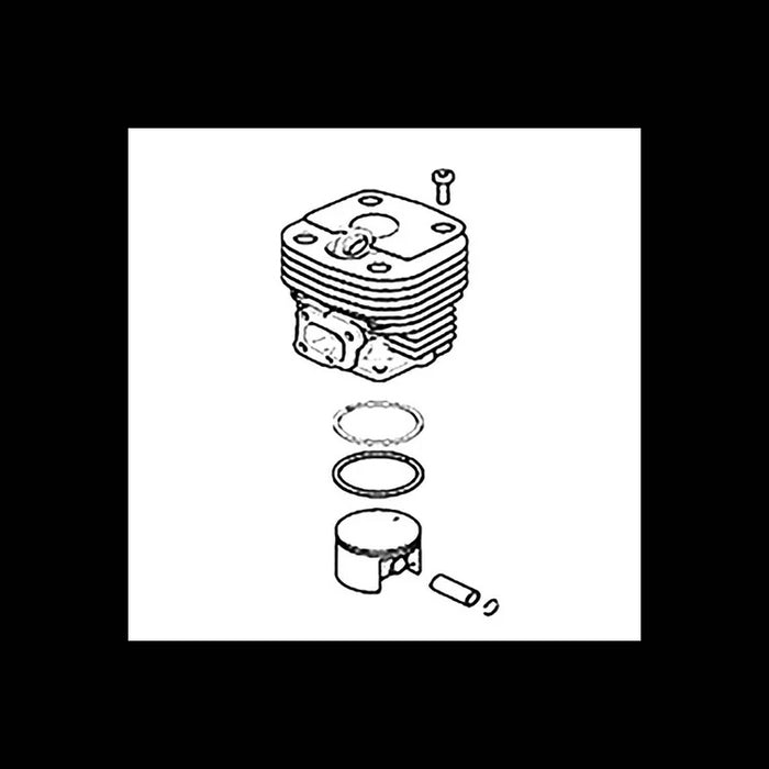 MAKITA 123-130-250 - CYLINDER AND PISTON DPC7001 - Authentic OEM part