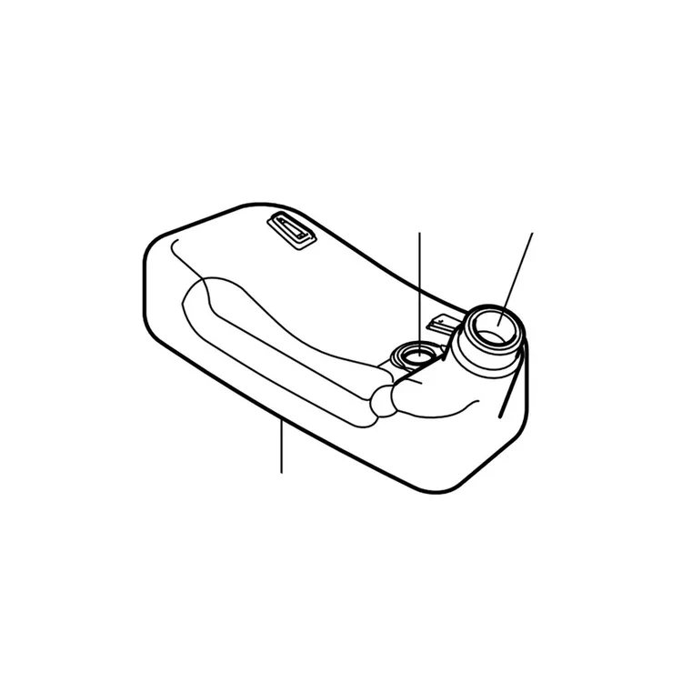 MAKITA 123421-0 - FUEL TANK ASSEMBLY BBX7600 - Authentic OEM part